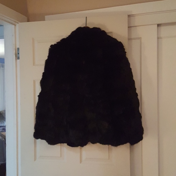 Vintage Rabbit Fur Coat - Picture 2 of 3